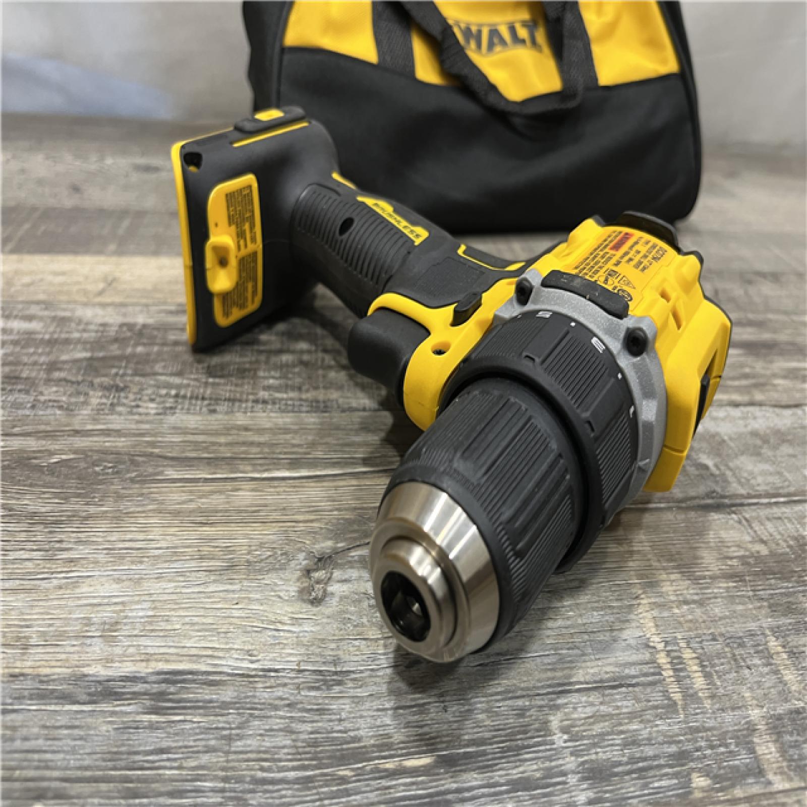 AS-IS DEWALT Atomic 20V Lithium-Ion Cordless Compact 1/2 in. Drill/Driver Kit