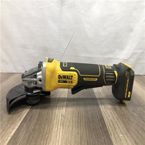 AS-IS DEWALT 20V XR Cordless 4-1/2. in. to 5 in. Variable Speed Angle Grinder (Tool Only)