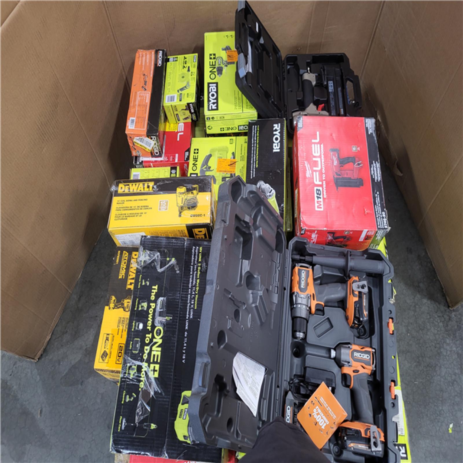 CALIFORNIA AS-IS TOOL PALLET