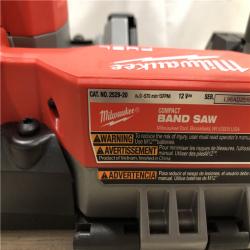 AS-IS Milwaukee M12 FUEL 12V Lithium-Ion Cordless Compact Band Saw (Tool-Only)