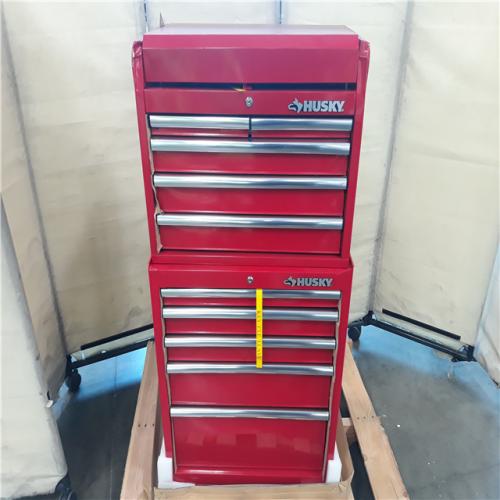California AS-IS Husky 27in 10 Drawer Tool Chest and Cabinet