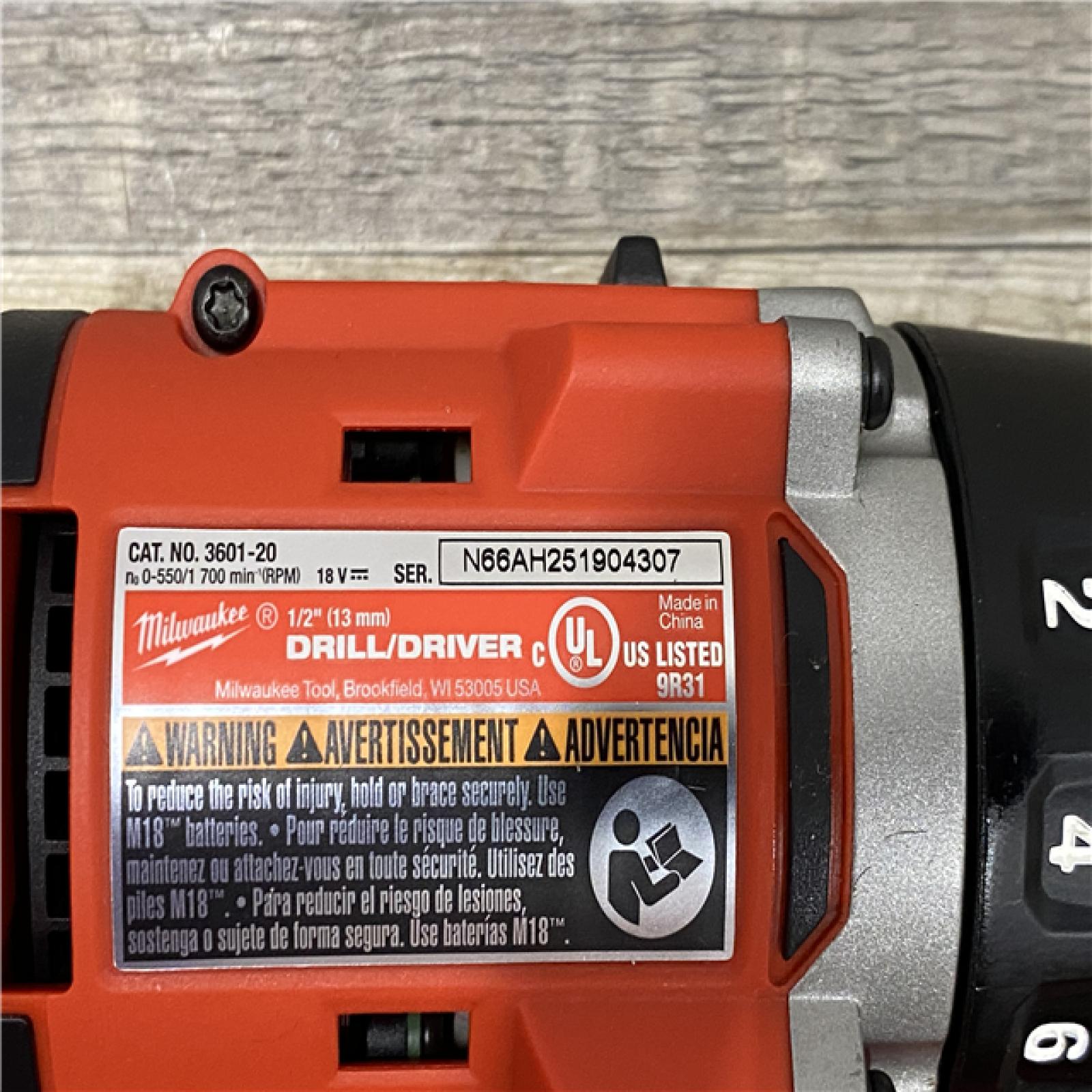 AS-IS Milwaukee 18V Lithium-Ion Brushless Cordless Compact Drill/Impact Combo Kit