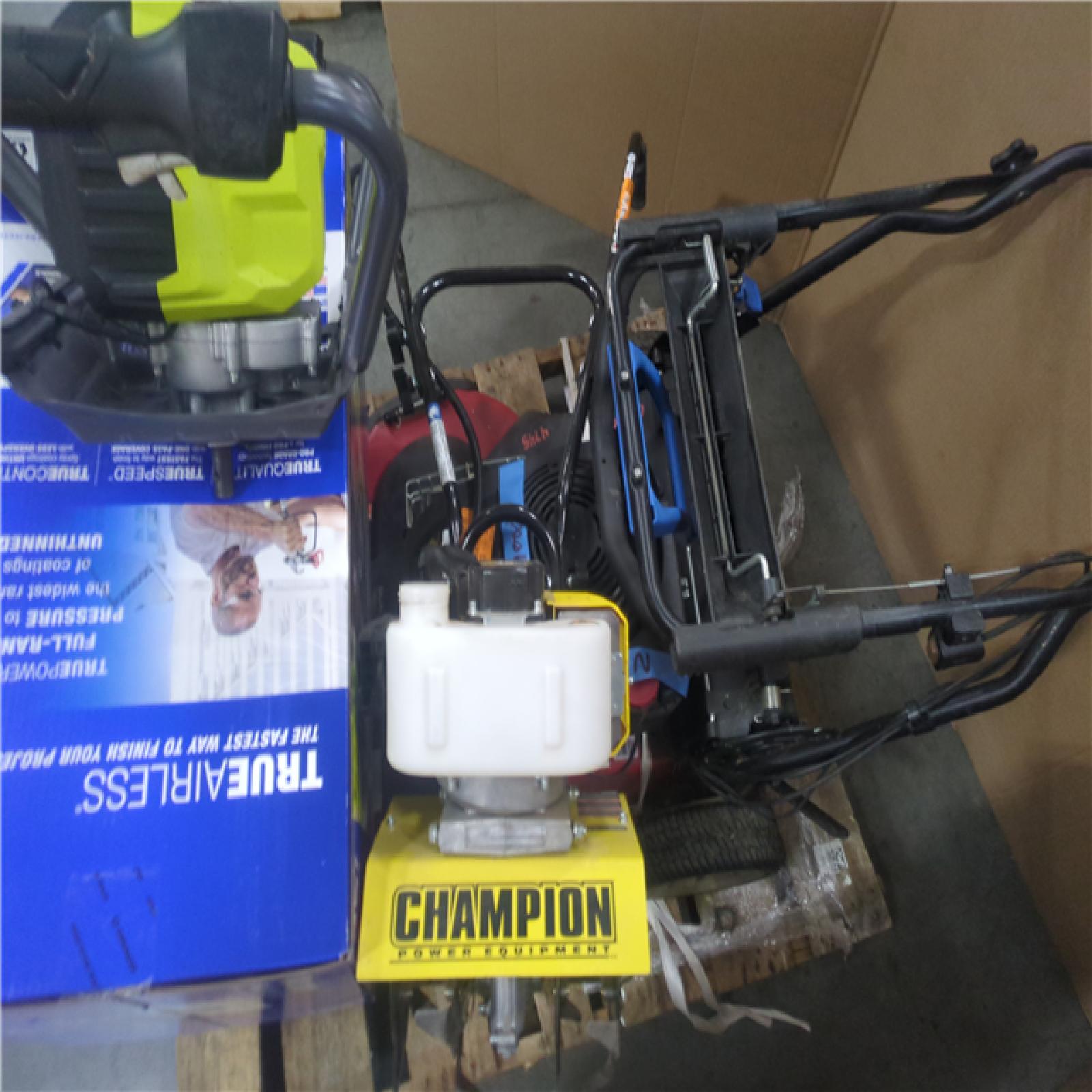 CALIFORNIA AS-IS OUTDOOR POWER EQUIPMENT
