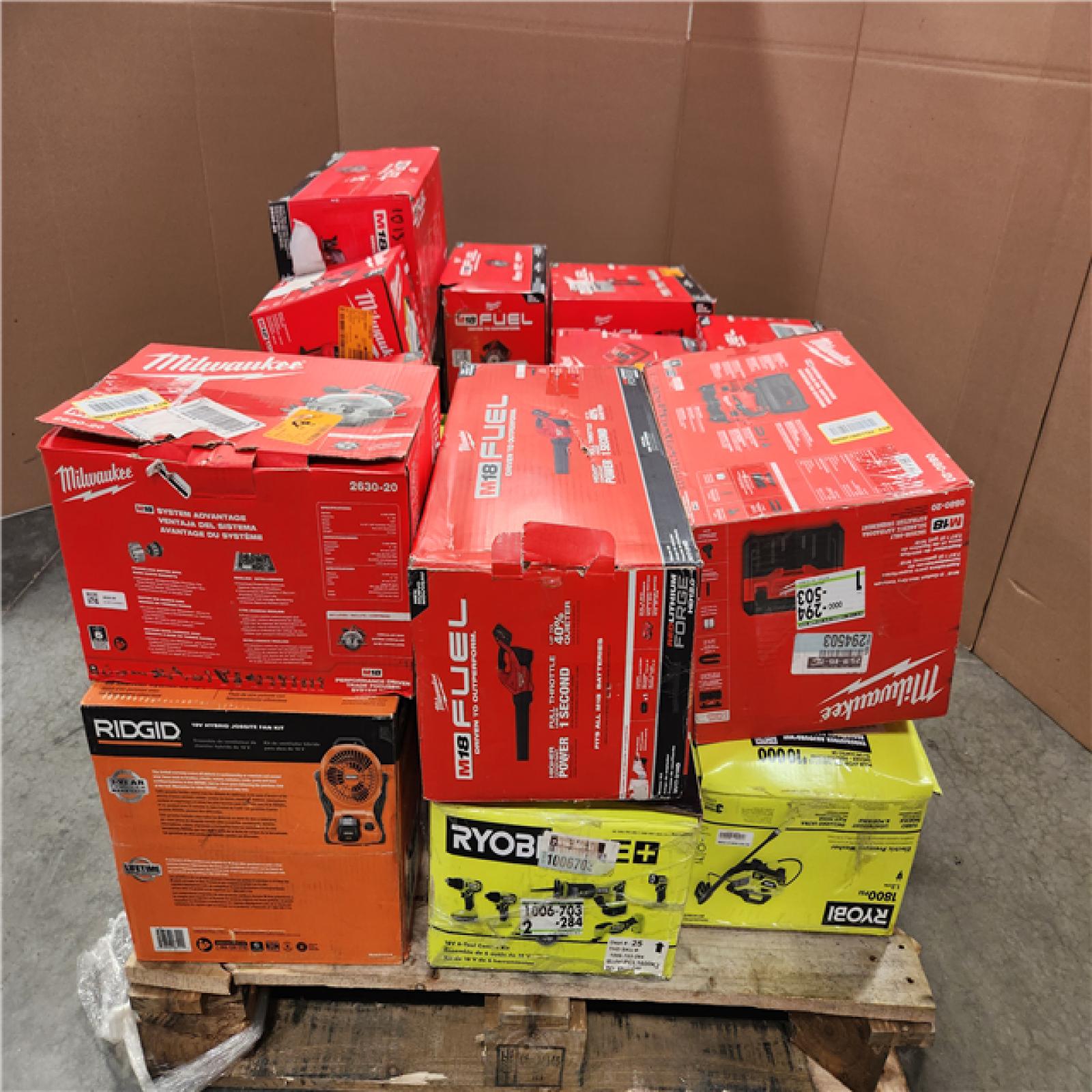 CALIFORNIA AS-IS TOOL PALLET