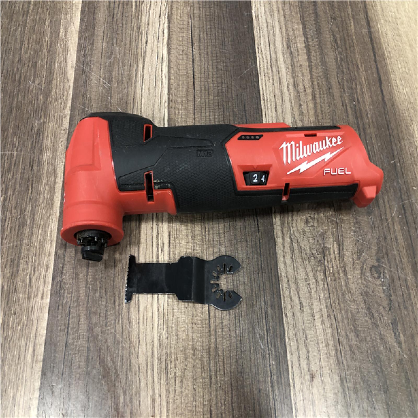 AS-IS Milwaukee FUEL 12V Lithium-Ion Cordless Oscillating Multi-Tool (Tool-Only)