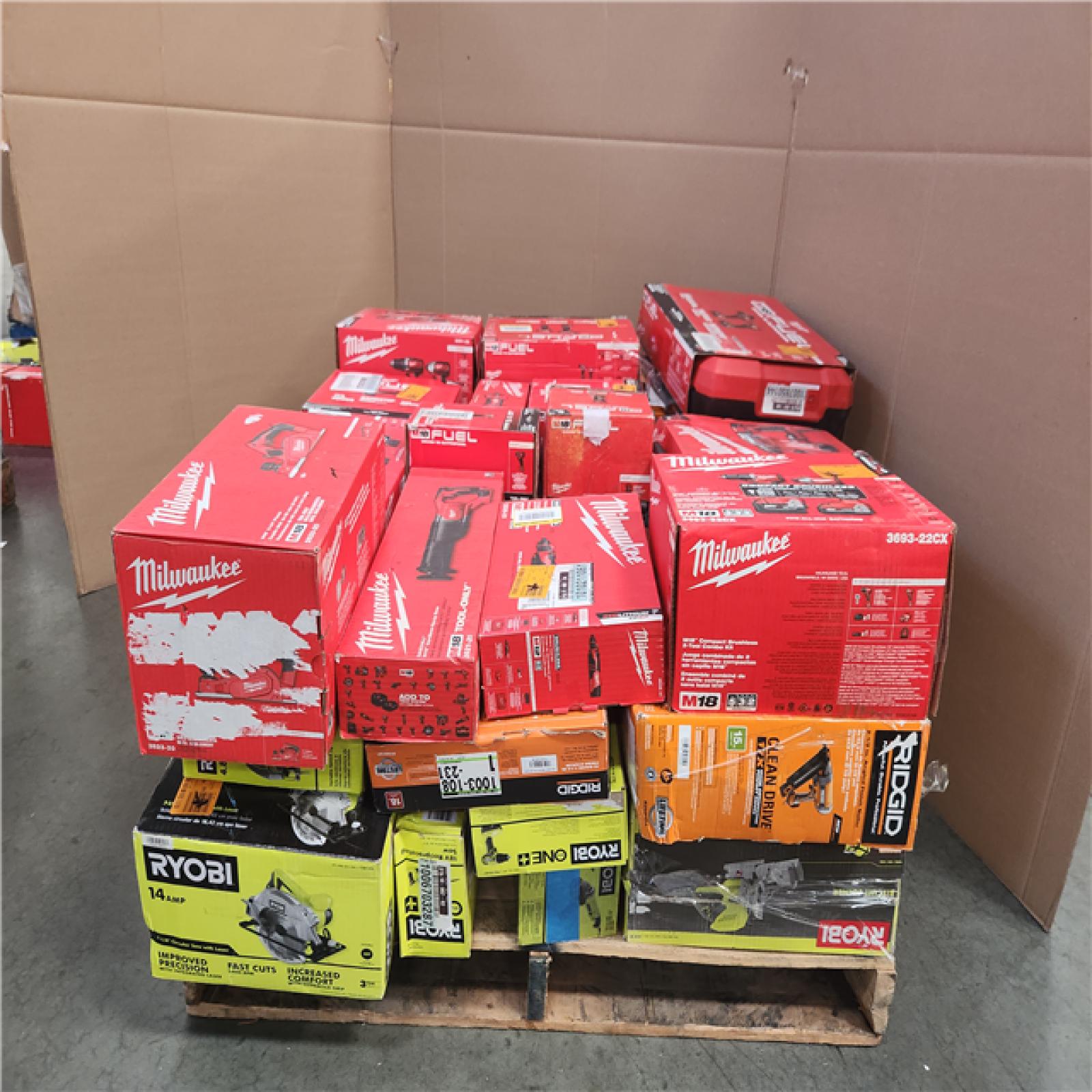 CALIFORNIA AS-IS TOOL PALLET