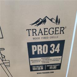 CALIFORNIA AS-IS NEW Traeger Pro 34 Wood Pellet Grill and Smoker
