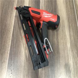 AS-IS Milwaukee  FUEL 18-Volt Lithium-Ion Brushless Cordless Gen II 15-Gauge Angled Finish Nailer (Tool-Only)