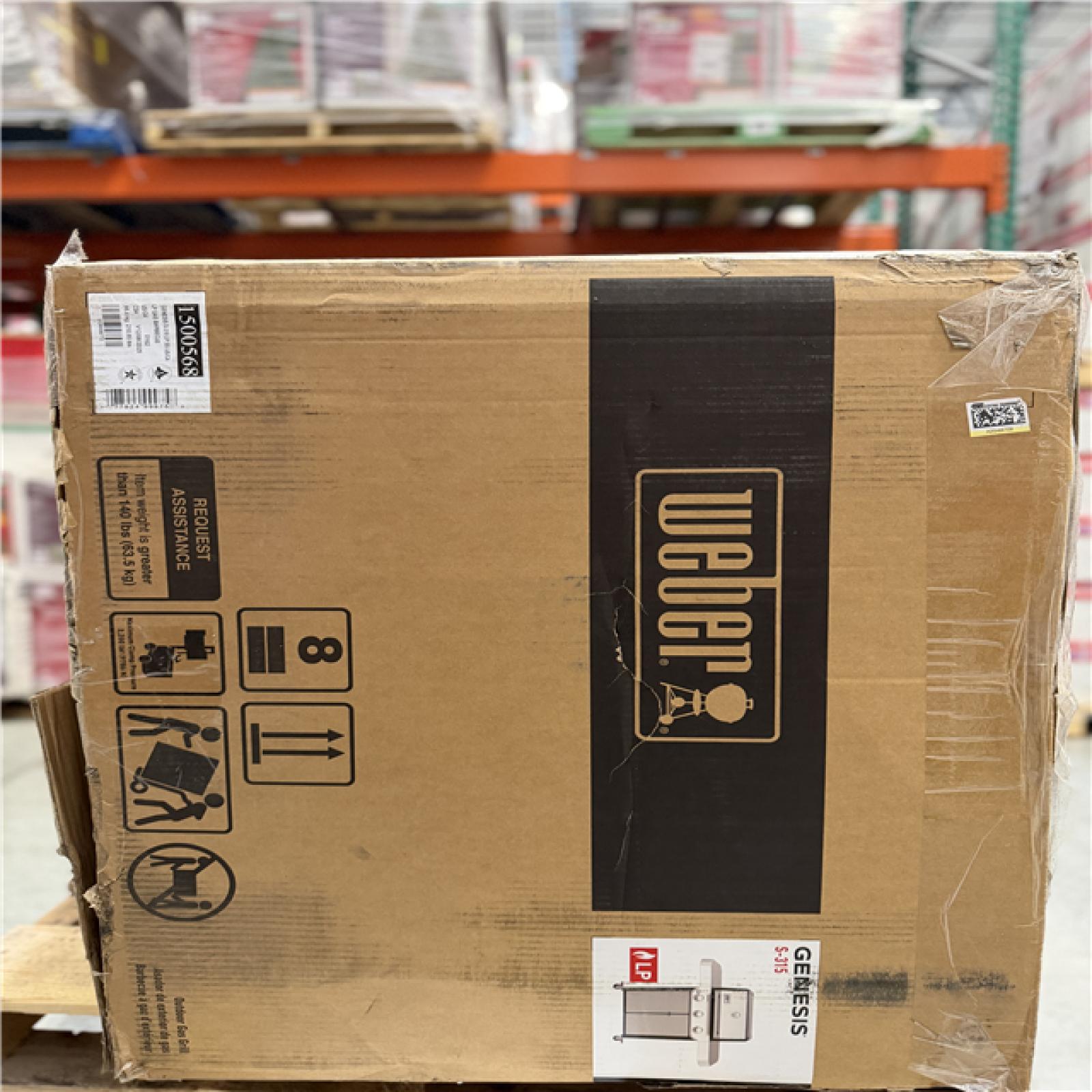 DALLAS LOCATION - Genesis S-315 3-Burner Liquid Propane Gas Grill in Stainless Steel
