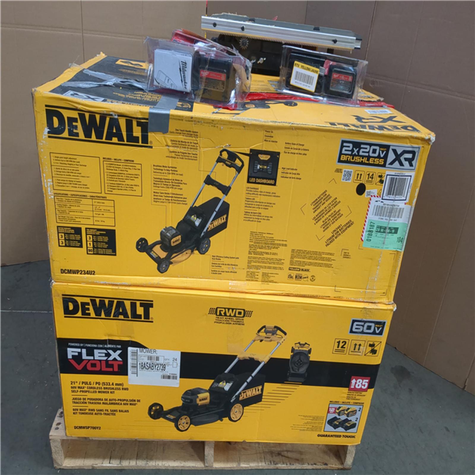 CALIFORNIA AS-IS TOOL PALLET