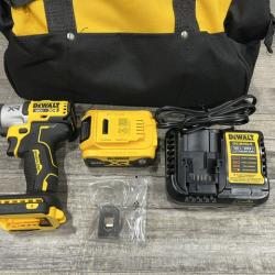 AS-IS DEWALT 20-Volt Maximum XR Lithium-Ion Cordless Brushless 1/4 in. 3-Speed Impact Driver Kit