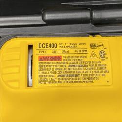 AS-IS DEWALT 20V MAX Cordless 1 in. PEX Expansion Tool  PEX Expander Grease and Case