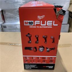 NEW! - Milwaukee M18 FUEL 18V Lithium-Ion Brushless Cordless Combo Kit with Two 5.0 Ah Batteries  1 Charger  2 Tool Bags (7-Tool)