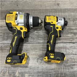 AS-IS DEWALT 20V XR Lithium-Ion Cordless Brushless 1/2 in. Drill/Driver Kit