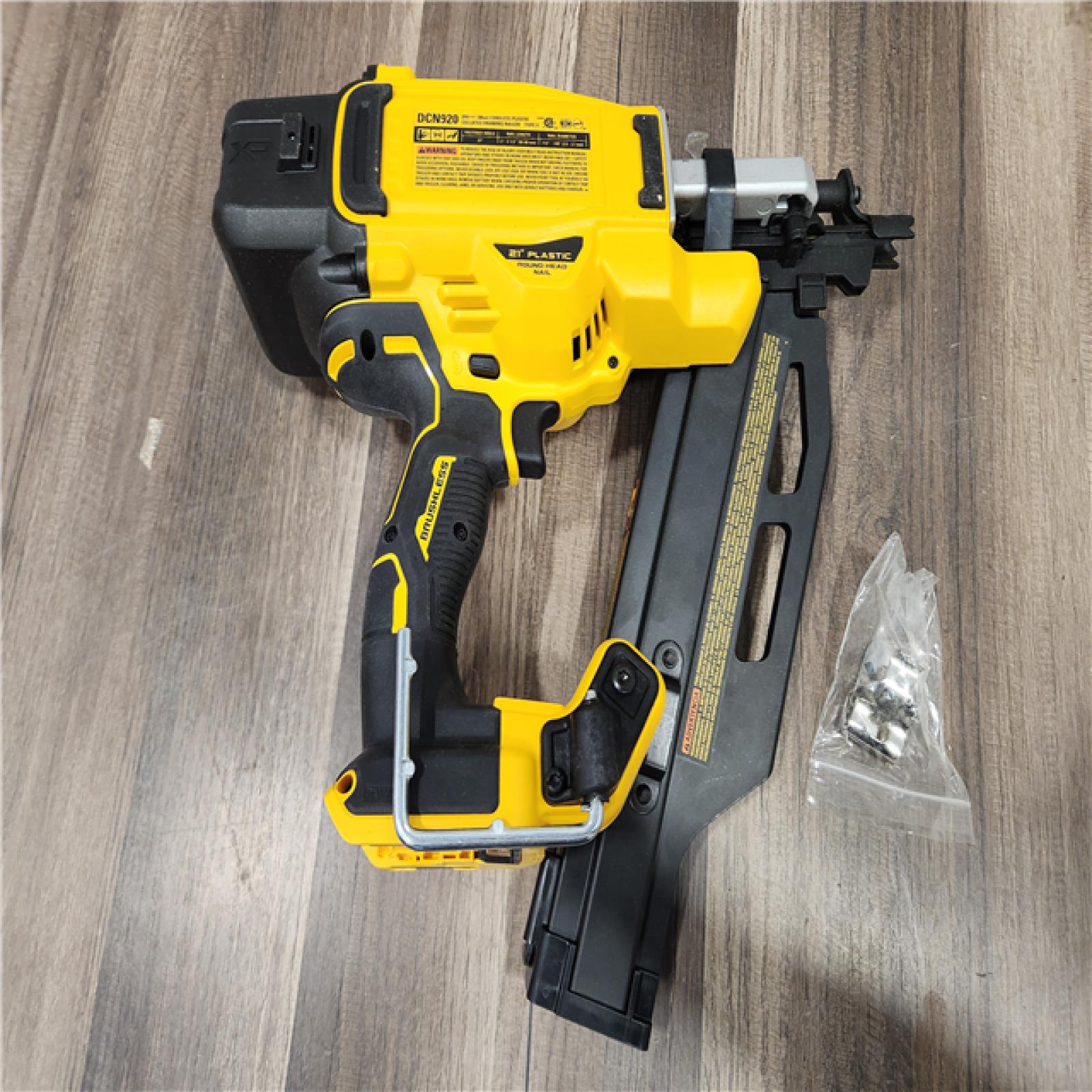 AS-IS DEWALT 20-Volt 21° Cordless Framing Nailer (Tool-Only)