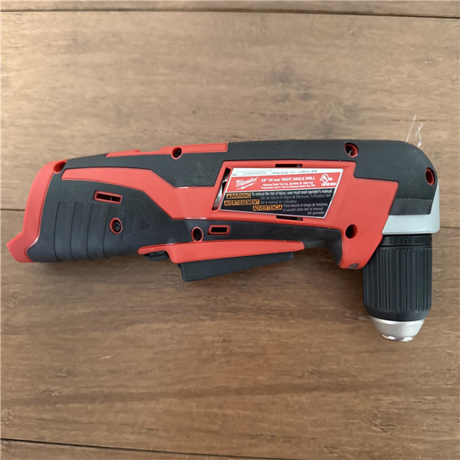 California NEW Milwaukee M12 Cordless 3/8 Right Angle Drill (Tool Only)