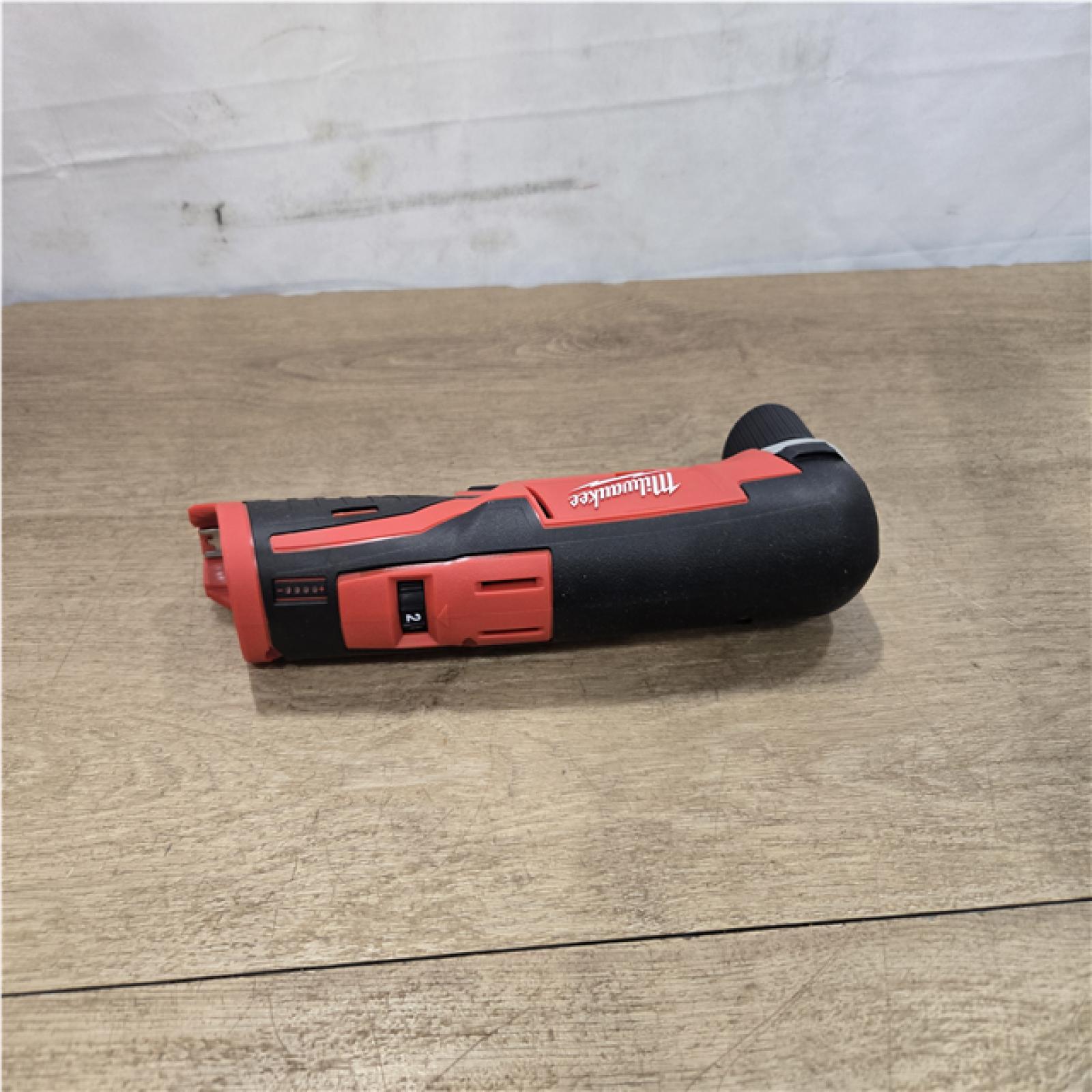 AS-IS Milwaukee M12 12-Volt Lithium-Ion Cordless 3/8 in. Right Angle Drill (Tool-Only)