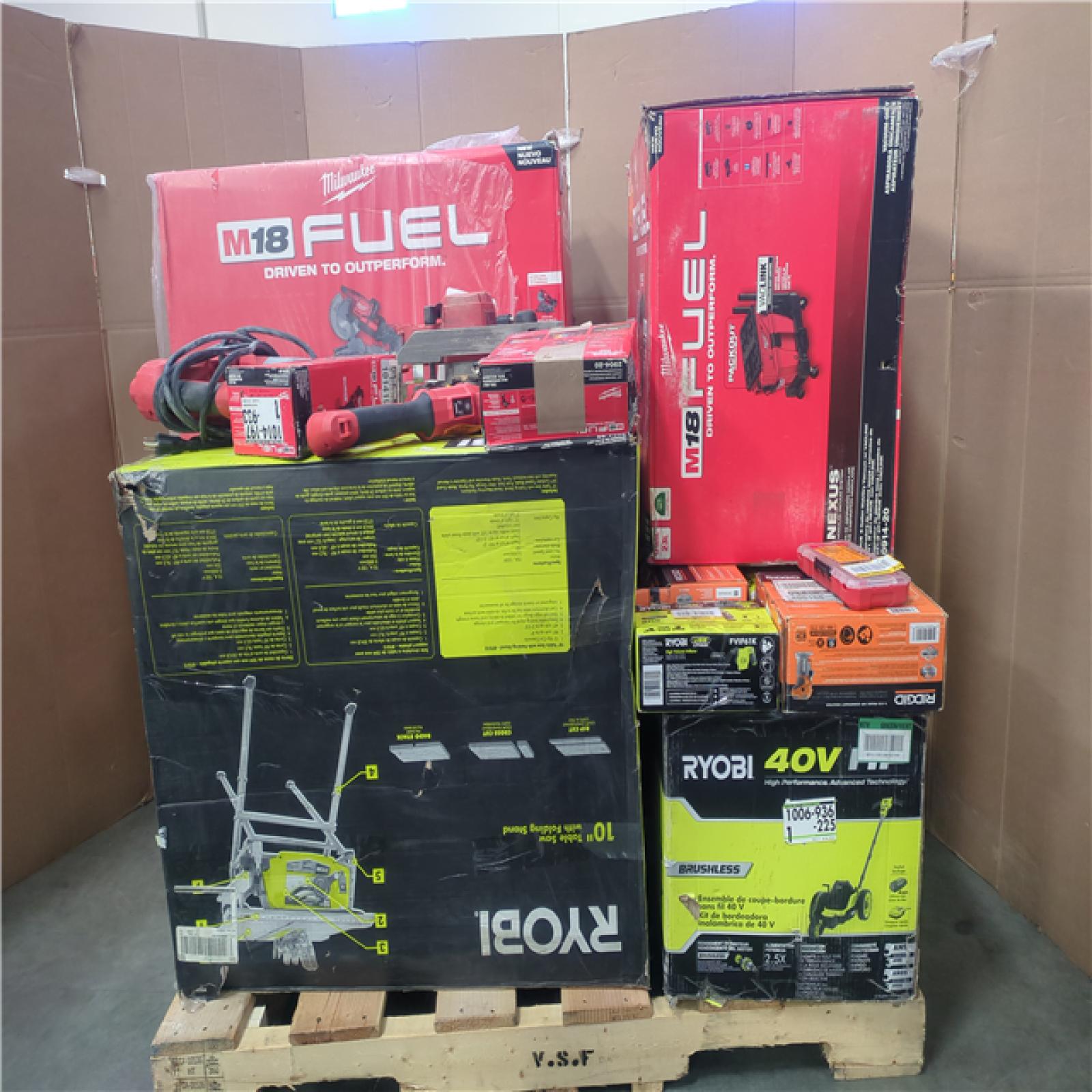 CALIFORNIA AS-IS TOOL PALLET