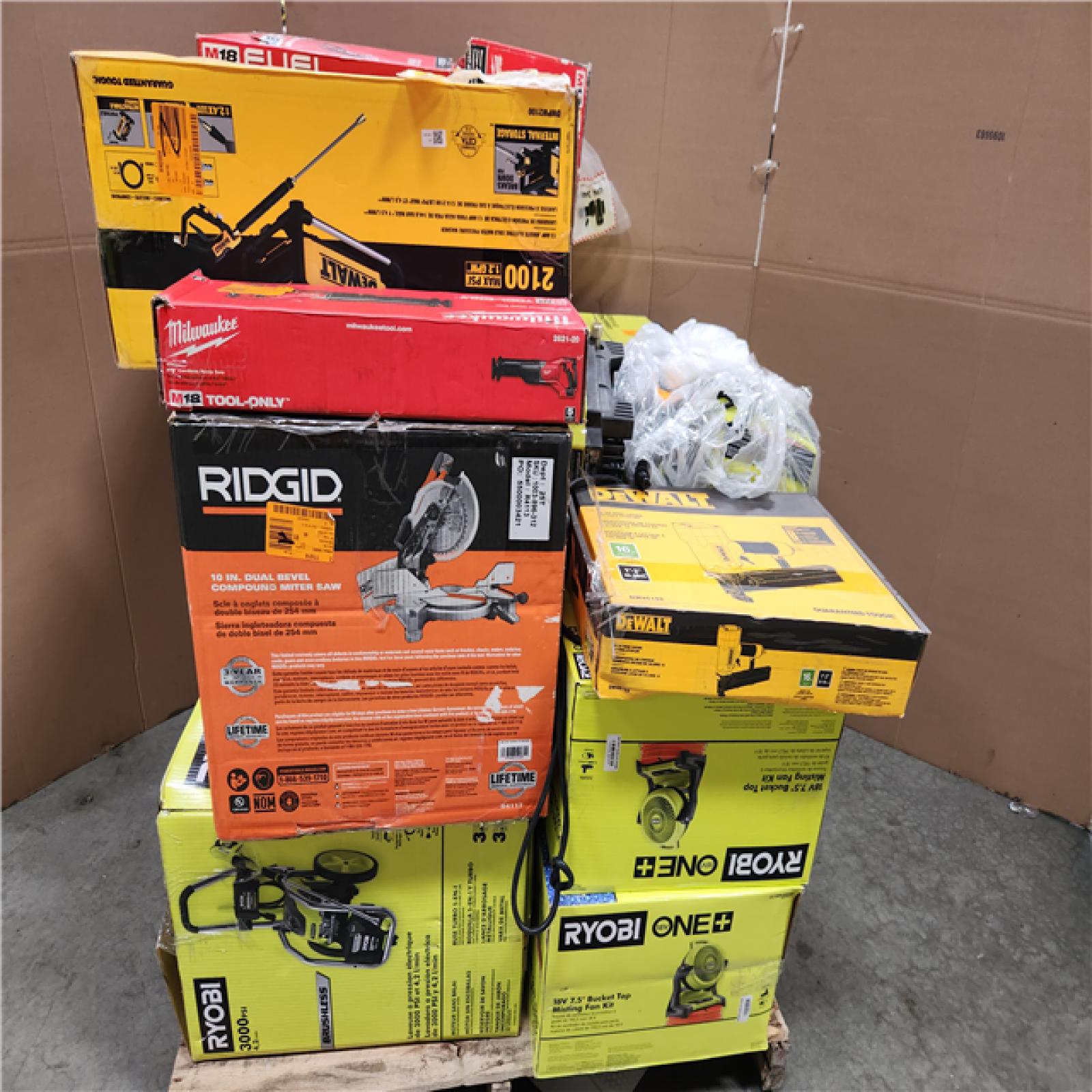 CALIFORNIA AS-IS TOOL PALLET