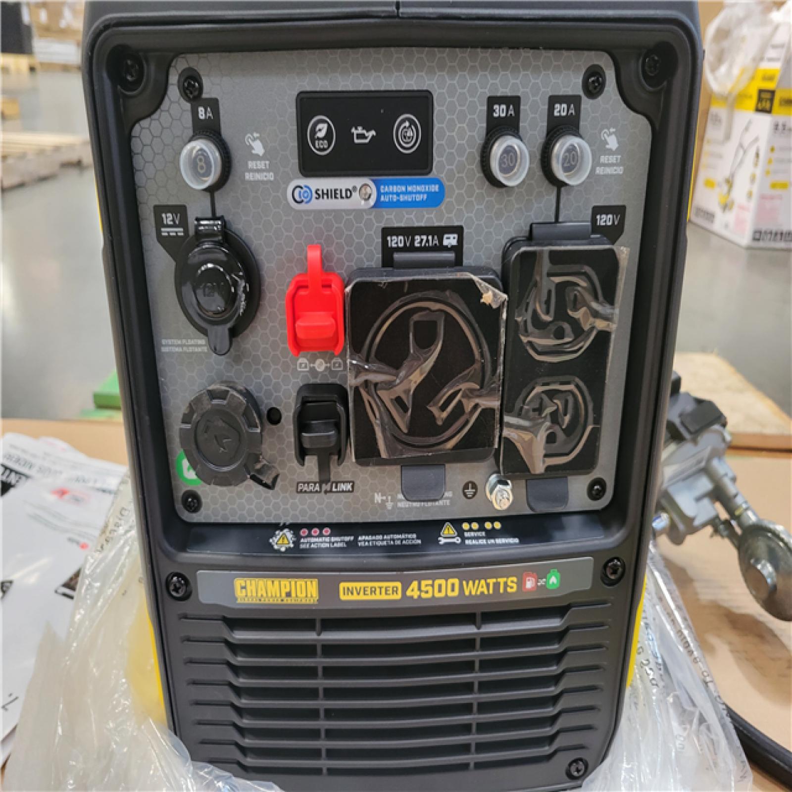 CALIFORNIA AS-IS CHAMPION PORTABLE GENERATOR 4500