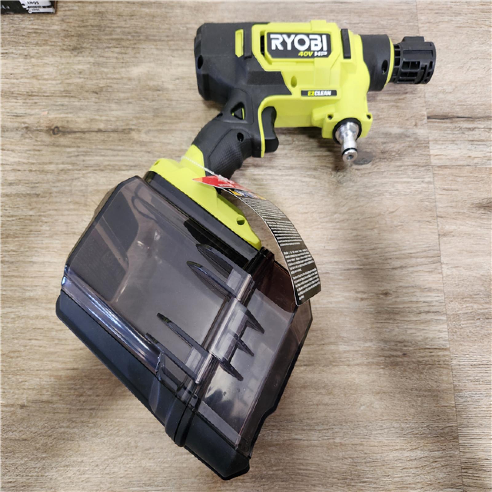 Phoenix Location NEW RYOBI 40V HP Brushless EZClean 600 PSI 0.7 GPM Cordless Battery Cold Water Power Cleaner with 2.0 Ah Battery and Charger