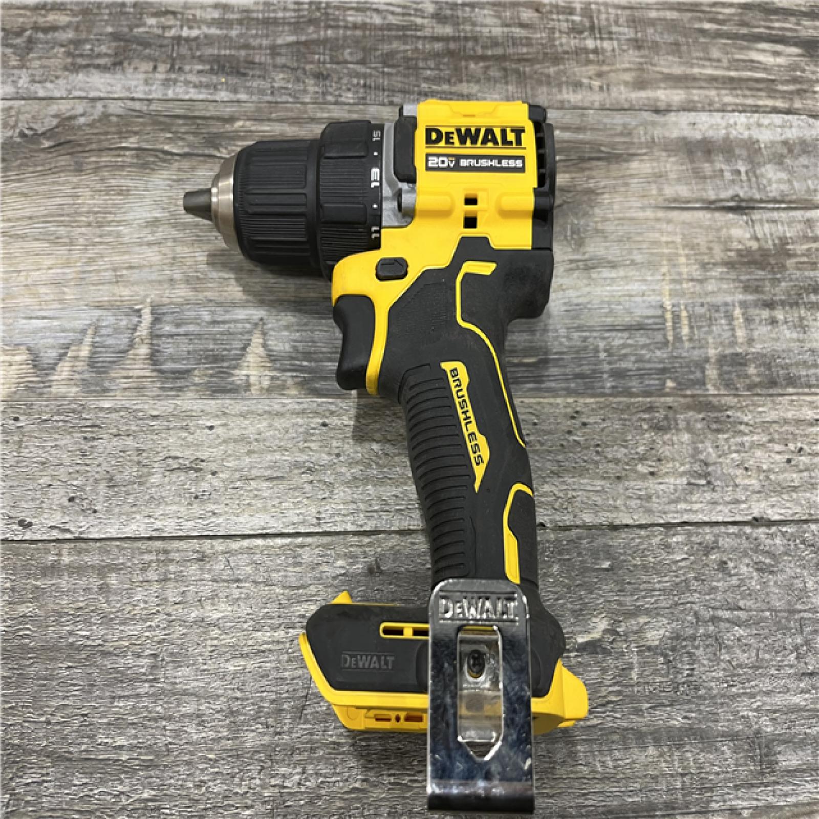 AS-IS DEWALT Atomic 20V Lithium-Ion Cordless Compact 1/2 in. Drill/Driver Kit