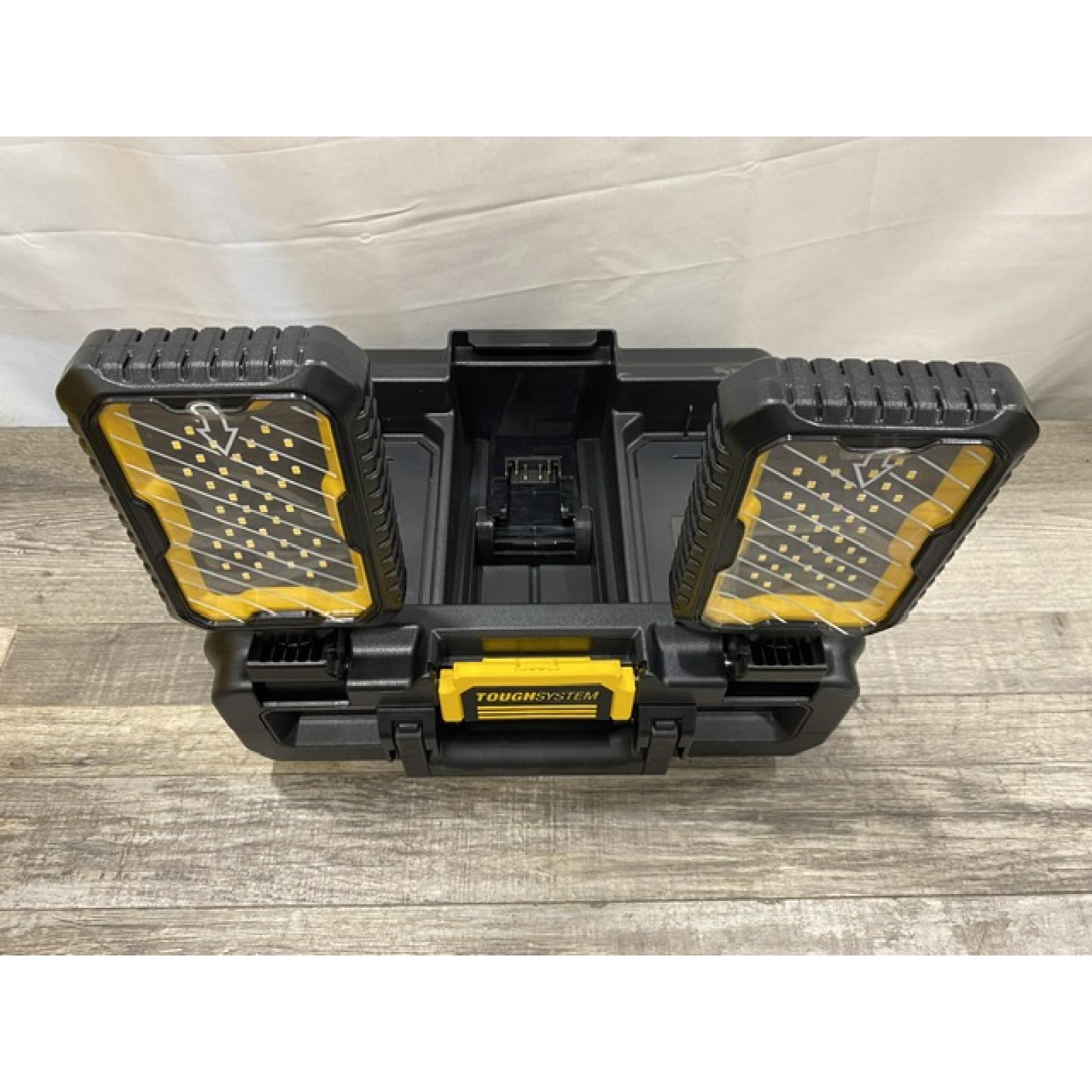 AS-IS DEWALT Tough System 2.0 Flex Volt 20V/60V Cordless LED Adjustable Work Light