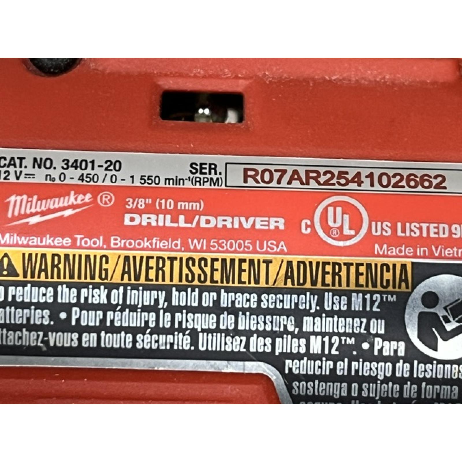 AS-IS Milwaukee 12-Volt Lithium-Ion Brushless Cordless Subcompact Drill and Impact Driver Combo Kit