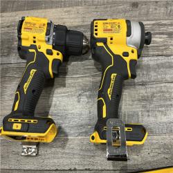 AS-IS DEWALT ATOMIC 20-Volt MAX Lithium-Ion Cordless Combo Kit