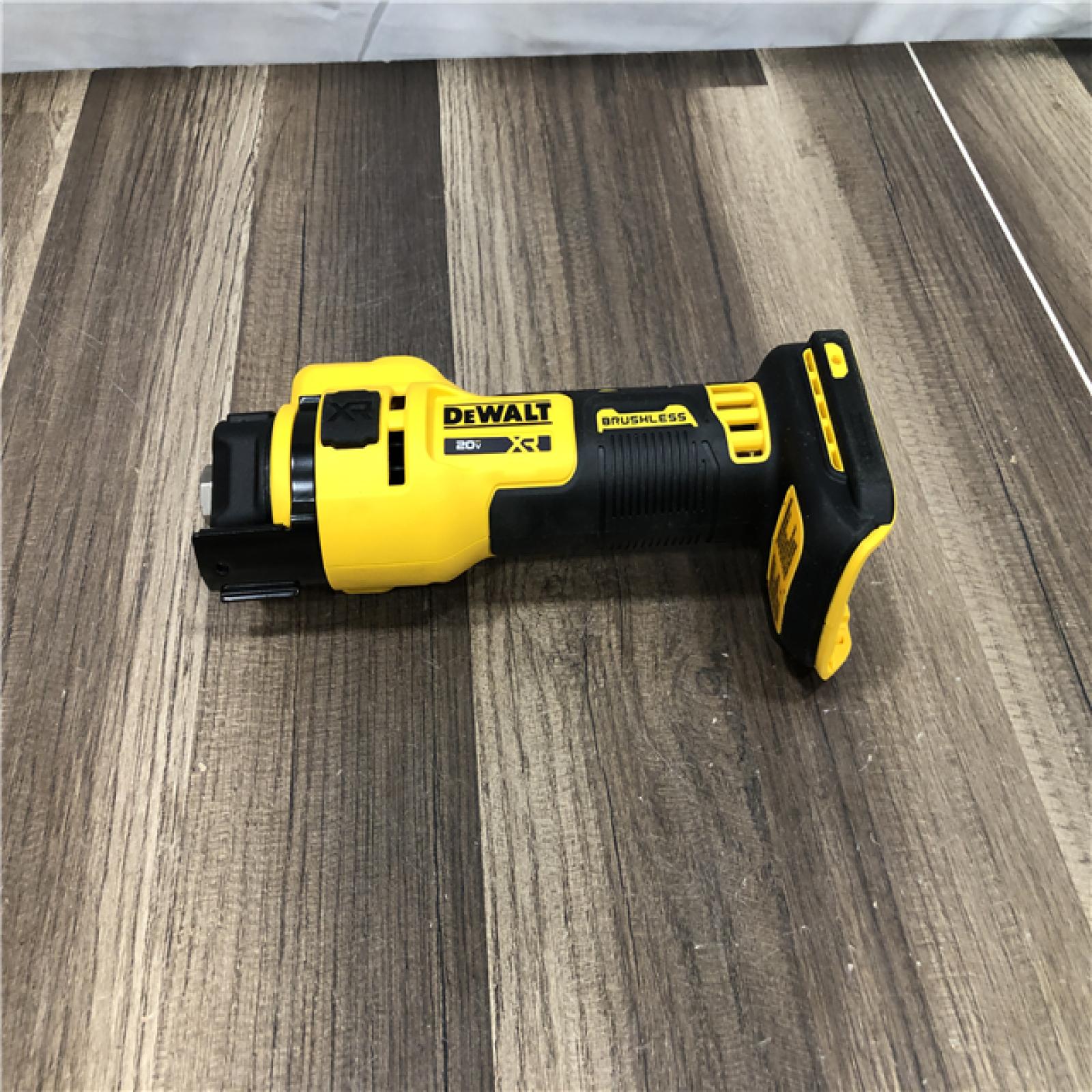 AS-IS DEWALT XR 20V Lithium-Ion Cordless Rotary Drywall Cut-Out Tool (Tool Only)