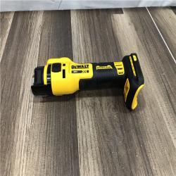 AS-IS DEWALT XR 20V Lithium-Ion Cordless Rotary Drywall Cut-Out Tool (Tool Only)