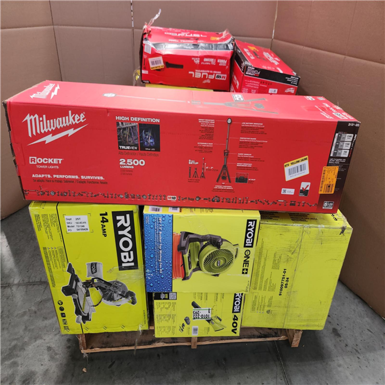 CALIFORNIA AS-IS TOOL PALLET