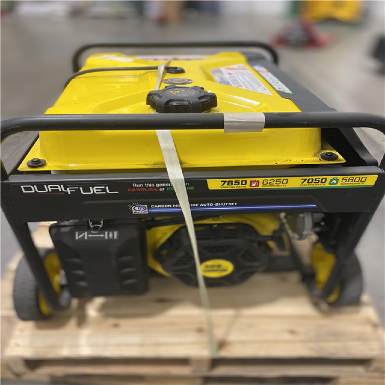 Dallas Location - As-Is 6250-WattGas Portable Generator