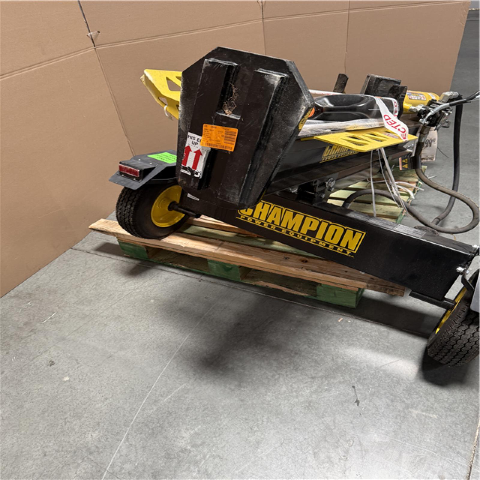 California AS-IS OUTDOOR POWER EQUIPMENT