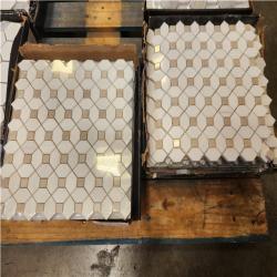 Phoenix AS-IS Mixed MSI Mosaic Floor and Wall Tile Pallet (8-Boxes)