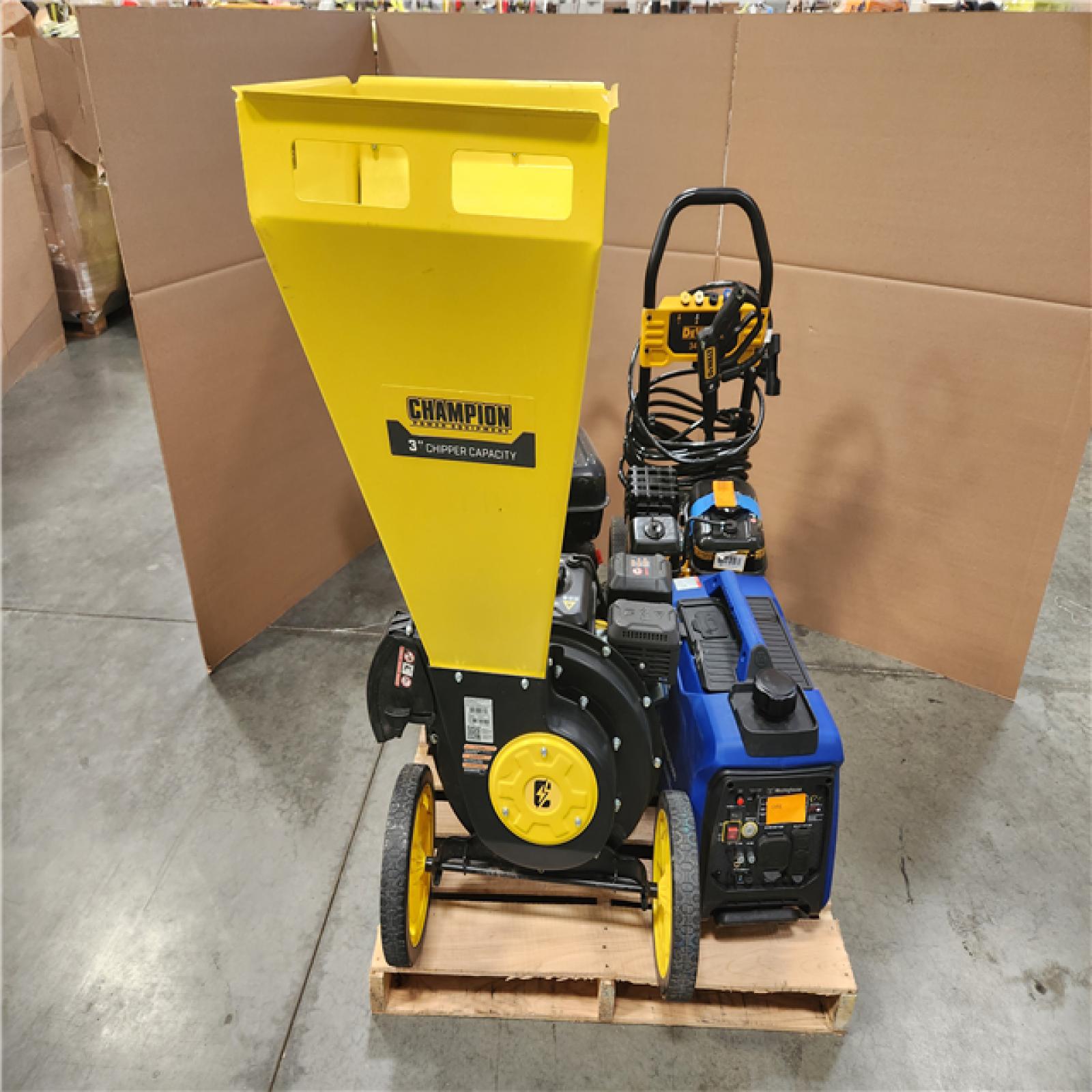 CALIFORNIA AS-IS OUTDOOR POWER EQUIPMENT