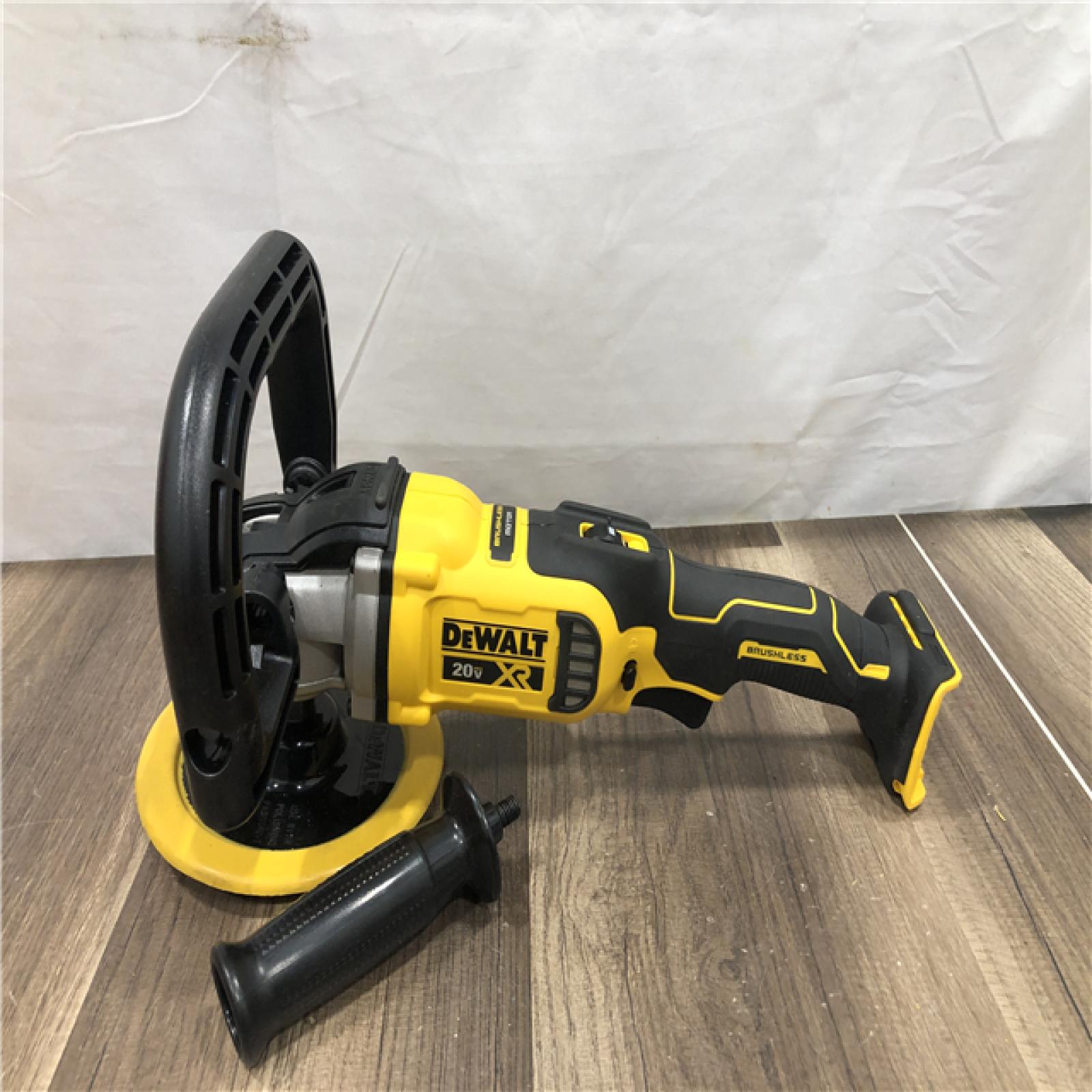 AS-IS DEWALT 20V MAX XR Cordless Brushless 7 in. Variable Speed Rotary Polisher (Tool Only)