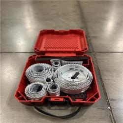 DALLAS LOCATION- AS-IS Milwaukee Hole Dozer General Purpose Bi-Metal Hole Saw Set