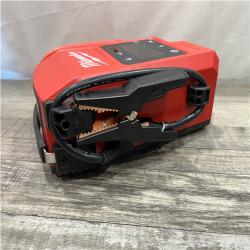 AS-IS Milwaukee 18V Lithium-Ion Cordless 2000 Peak Amp HOTSHOT Jump Starter (Tool-Only)