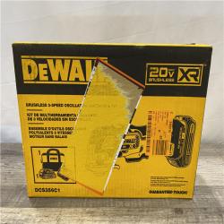 NEW - DEWALT 20V MAX XR Cordless Brushless 3-Speed Oscillating Multi Tool Kit