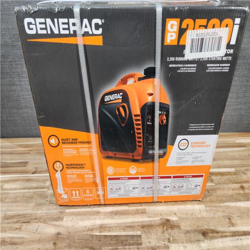 HOUSTON LOCATION - AS-IS (NEW) Generac GP2500i Inverter Generator