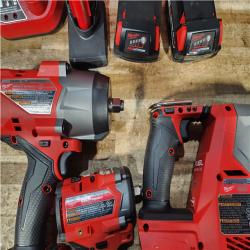 Houston Location AS-IS Milwaukee Drills QTY/2 and Rotary Hammer and Batteries QTY/3 with Charger