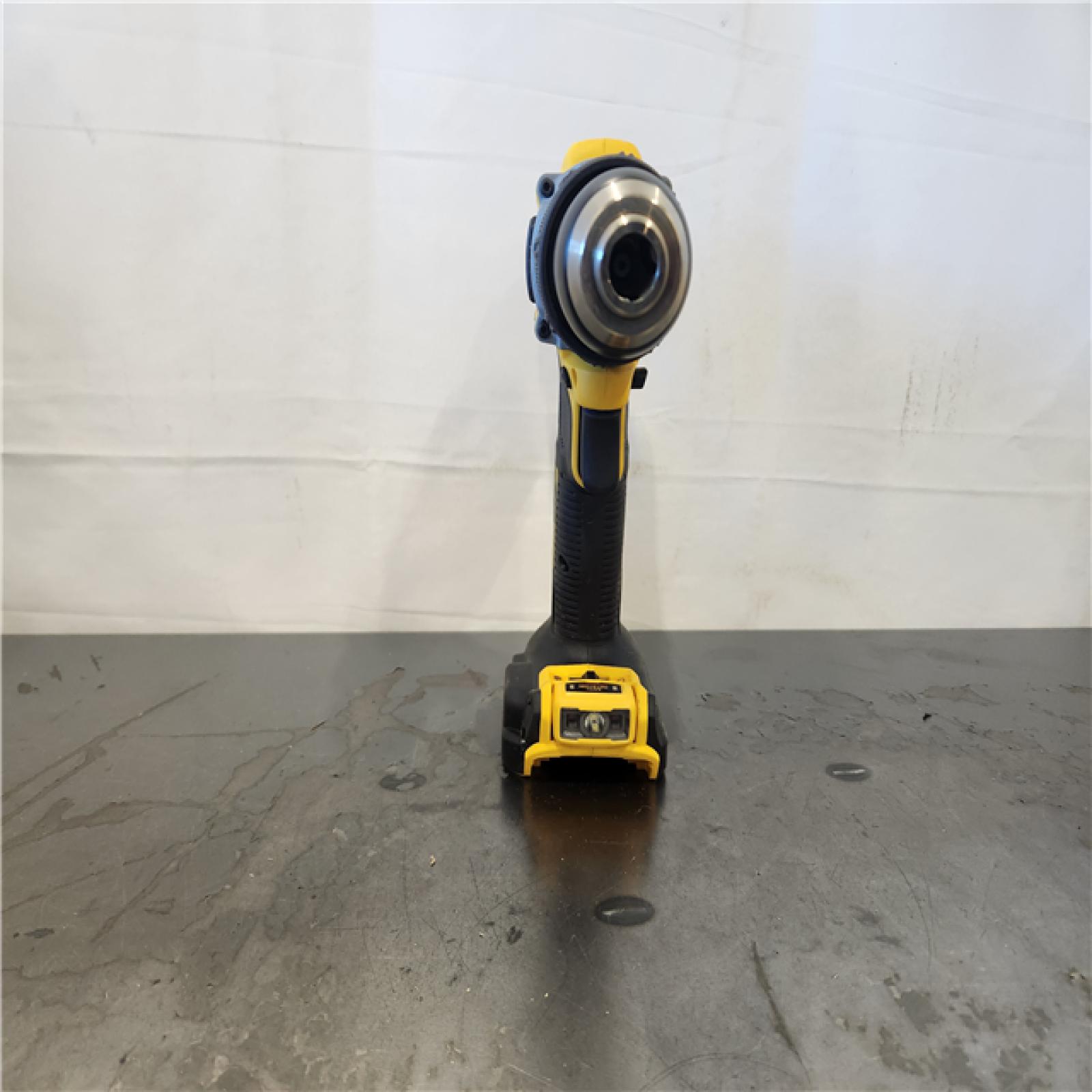 AS-IS- DEWALT 20V XR Brushless Cordless 1/2 in. Hammer Drill (Tool-Only)