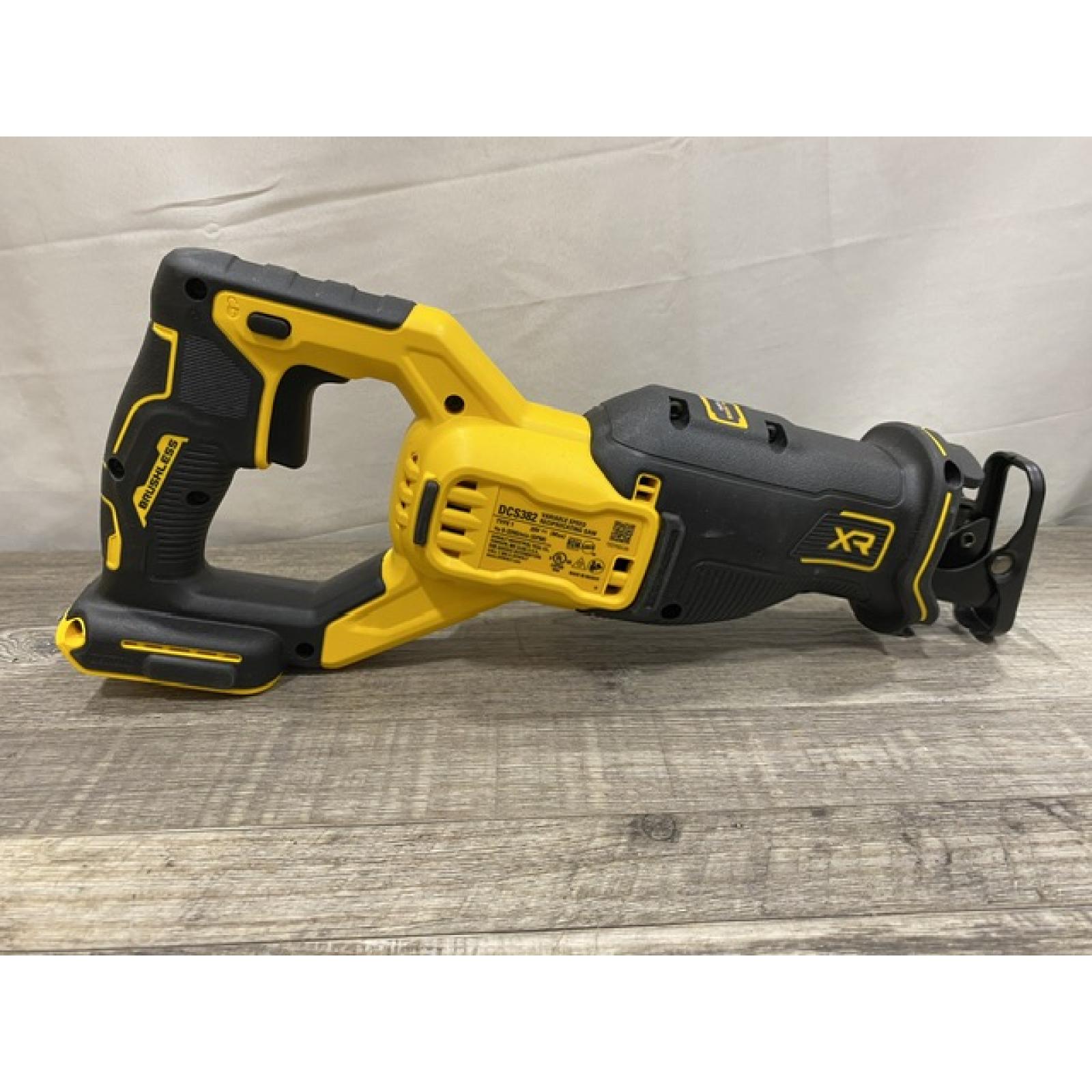 AS-IS DEWALT 20V MAX Cordless Brushless Reciprocating Saw (Tool Only)