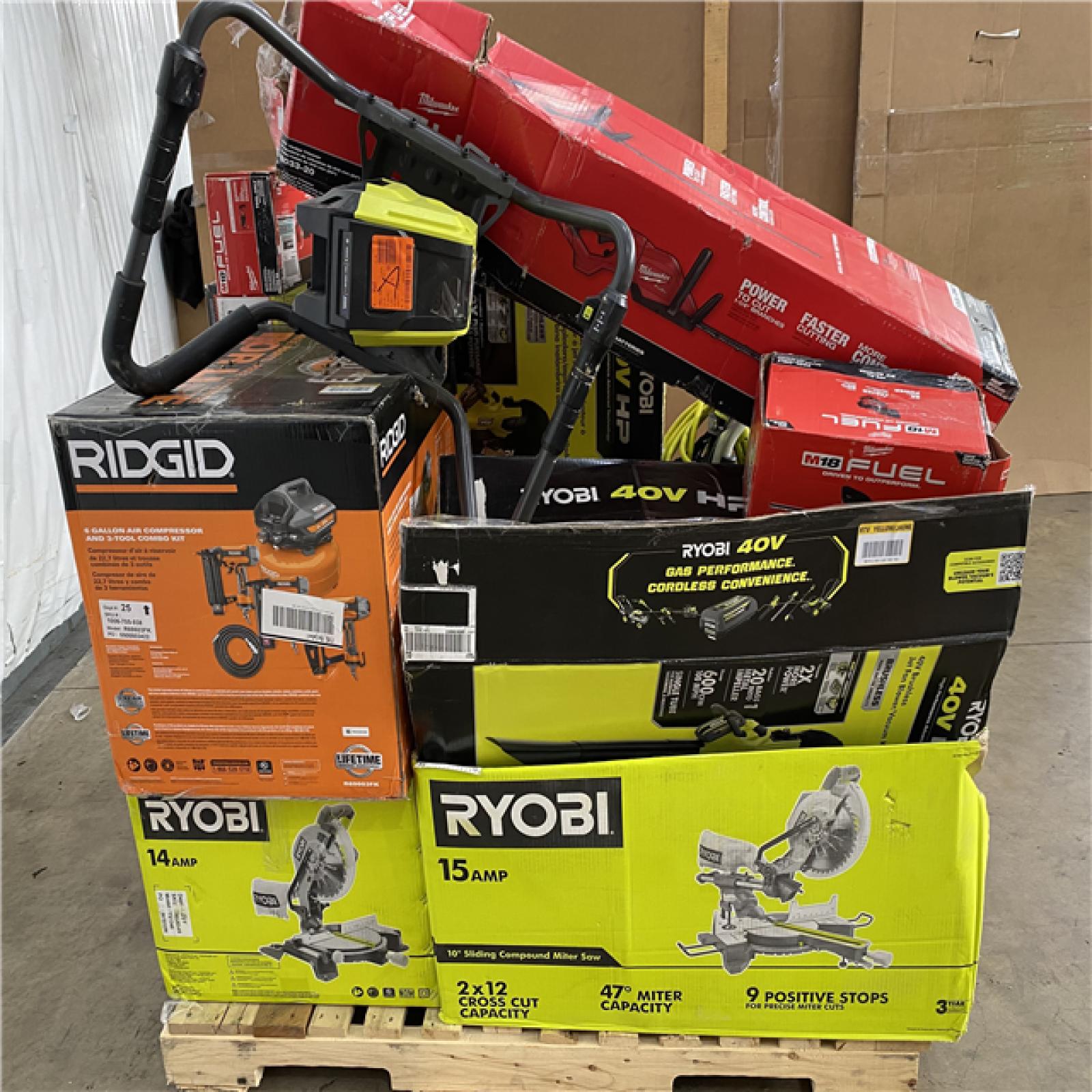 Houston Location AS IS - Tool Pallet