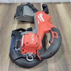 AS-IS  MILWAUKEE M18 FUEL 18V Lithium-Ion Brushless Cordless Deep Cut Band Saw (Tool-Only)