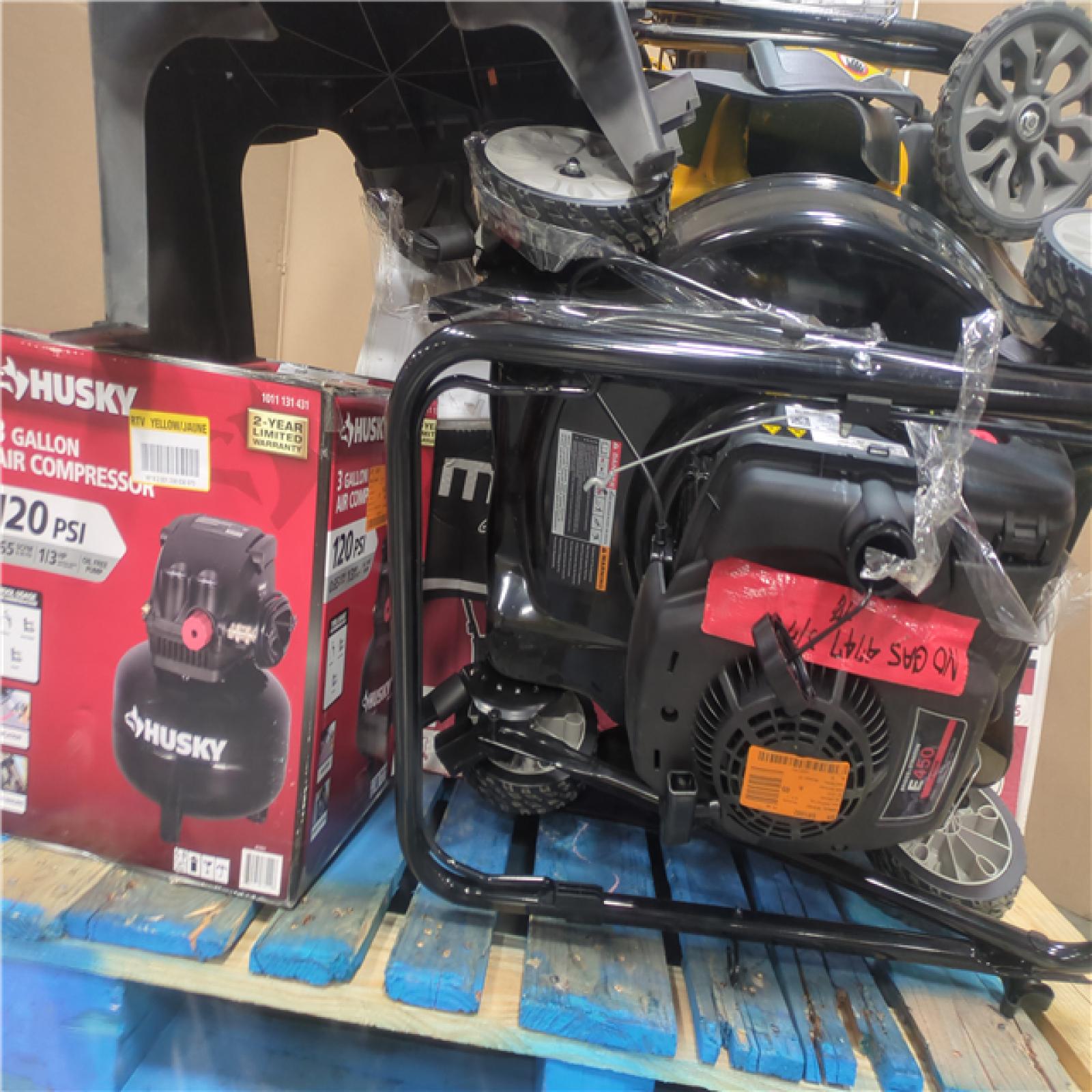 CALIFORNIA AS-IS OUTDOOR POWER EQUIPMENT