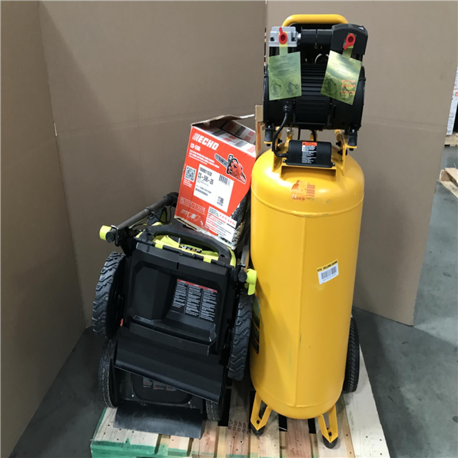 CALIFORNIA AS-IS OUTDOOR POWER EQUIPMENT