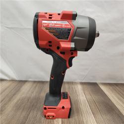 AS-IS- Milwaukee M18 FUEL 18V Lithium-Ion Brushless Cordless 1/2 in. Impact Wrench with Friction Ring (Tool-Only)