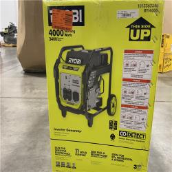 Dallas Location - NEW- RYOBI 4000-Watt Gasoline Powered Digital Inverter Generator